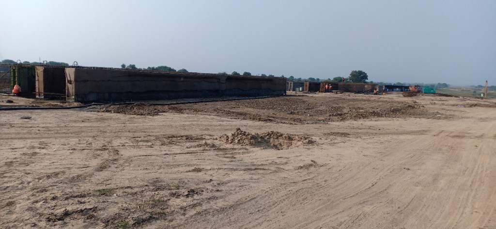 U-Through shuttering works